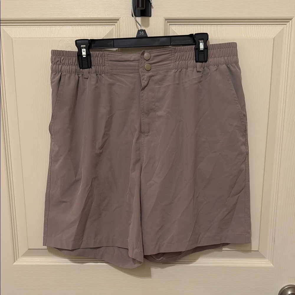 Men’s BURLEBO Everyday Short - Cobblestone Khaki - Gauge Camo Pocket